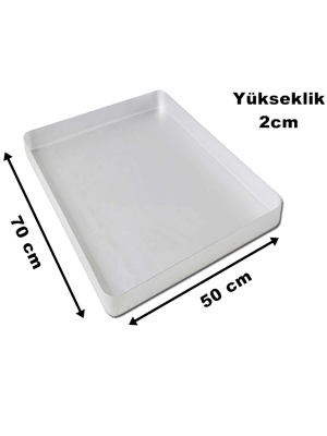 Baklava Tepsisi 50x70x2 cm 2100 gr